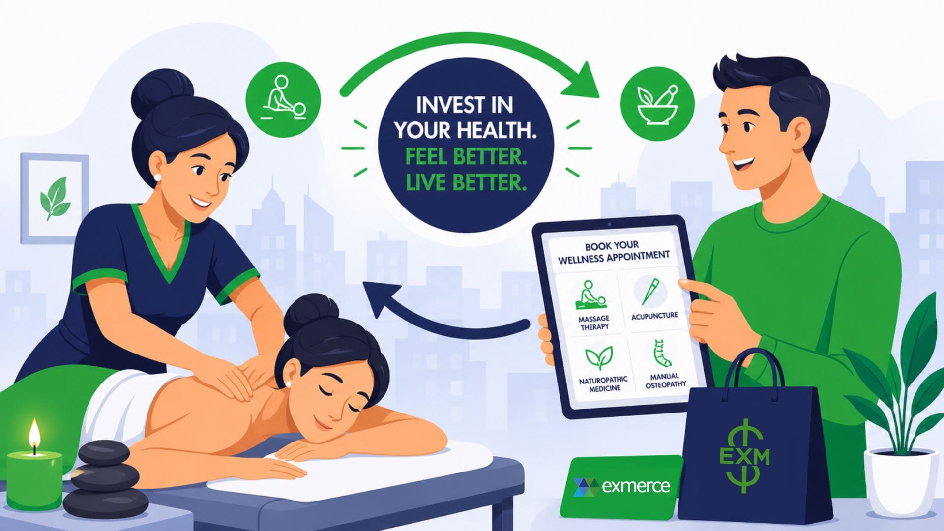 Invest in Your Health and Wellness Using Exmerce Dollars