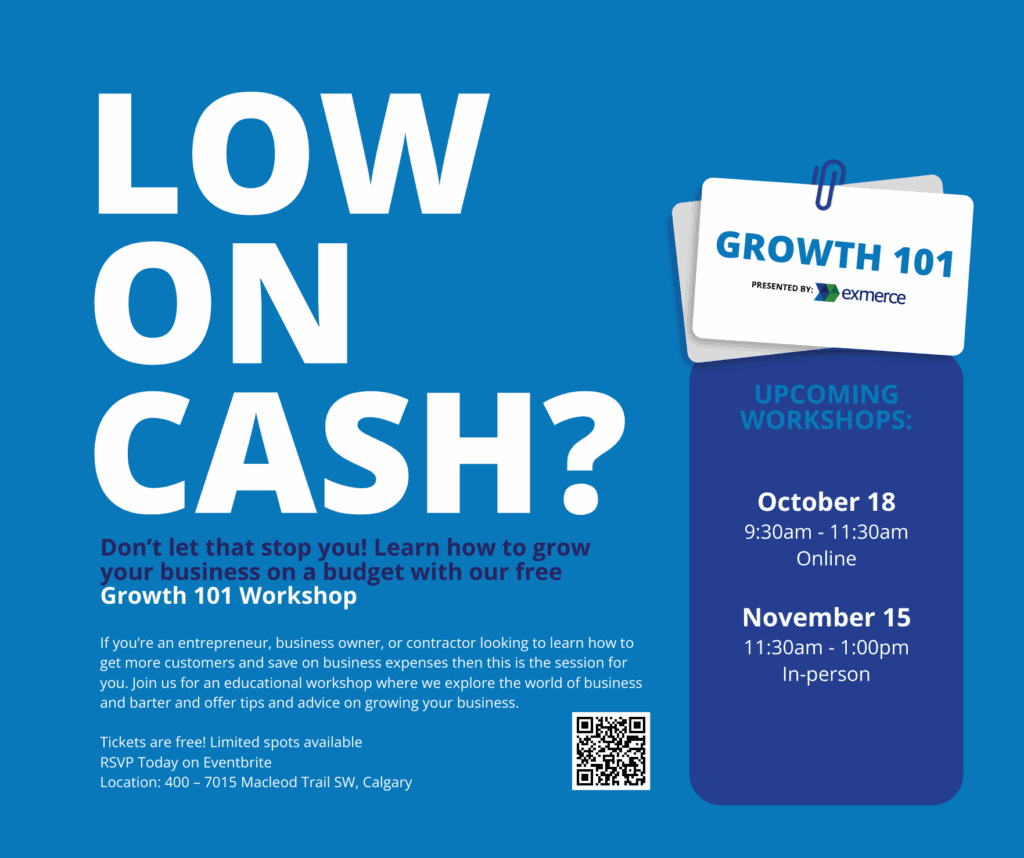 Learn how to grow your business when you’re low on cash!